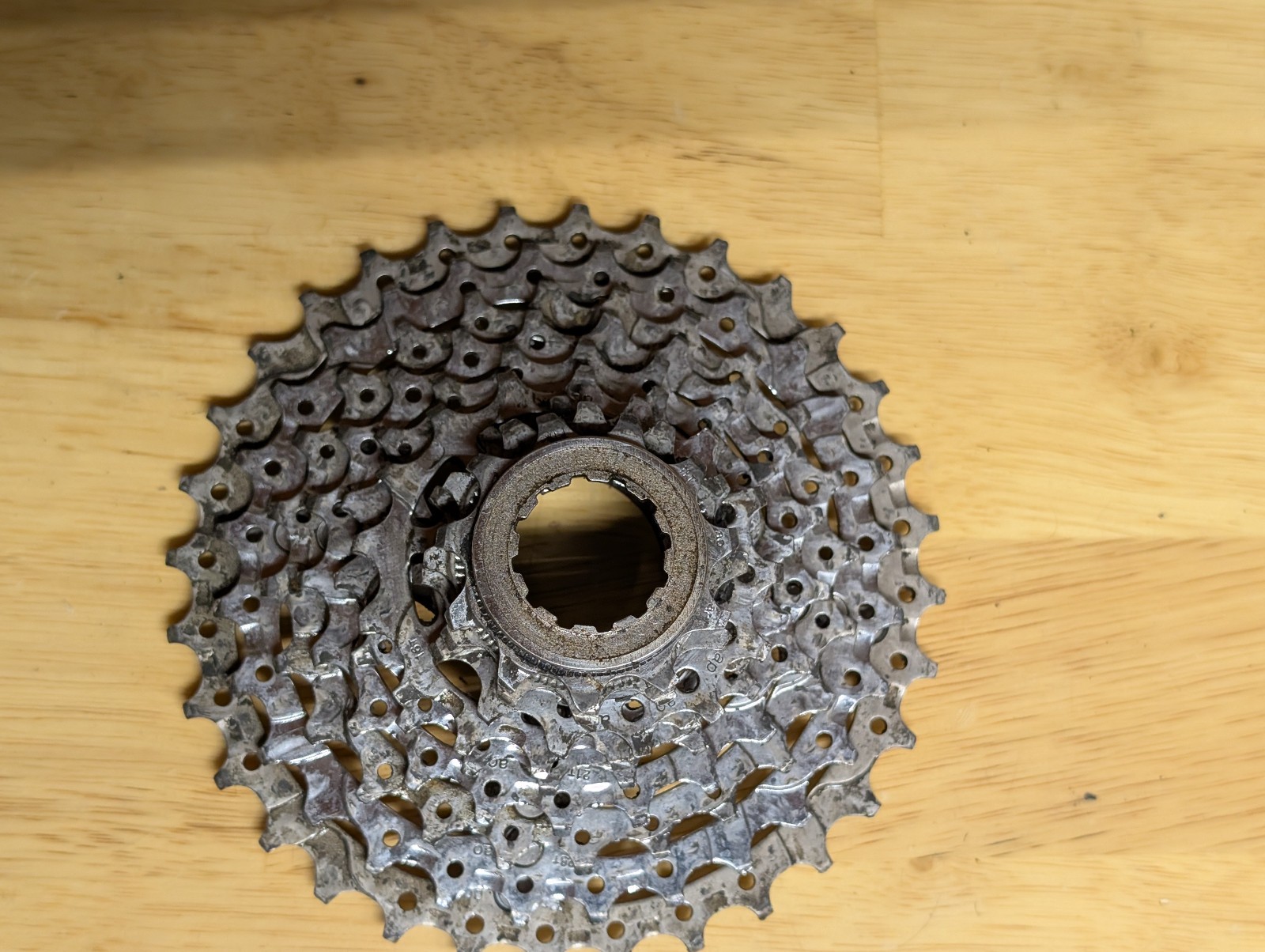 Shimano XT HG Hyperglide CS-M750 – 9 Speed Cassette 12-32T – Nice Used Condition
