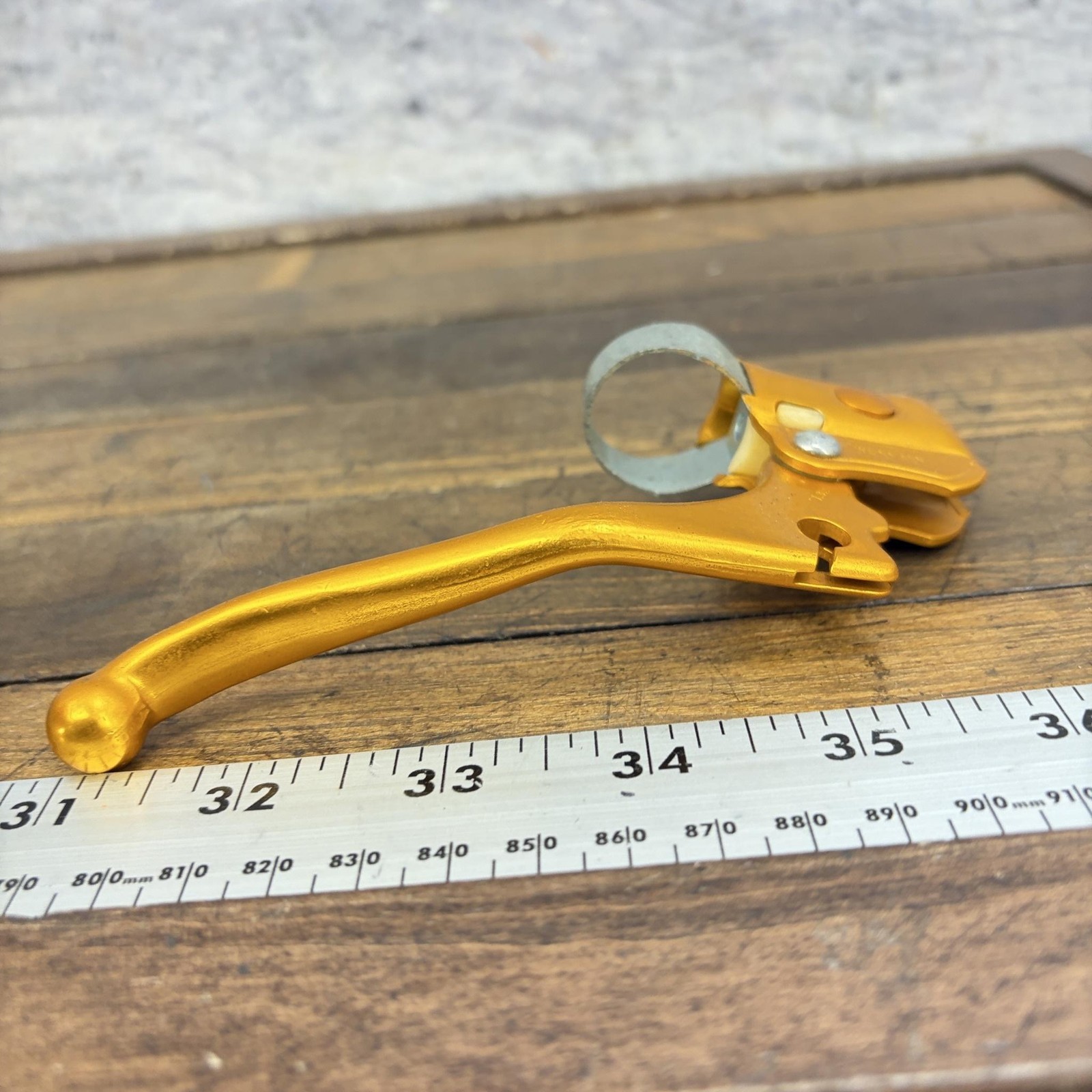 Vintage Weinmann BMX Brake Lever Gold Right NOS BMX Old School Prebent 22.2mm