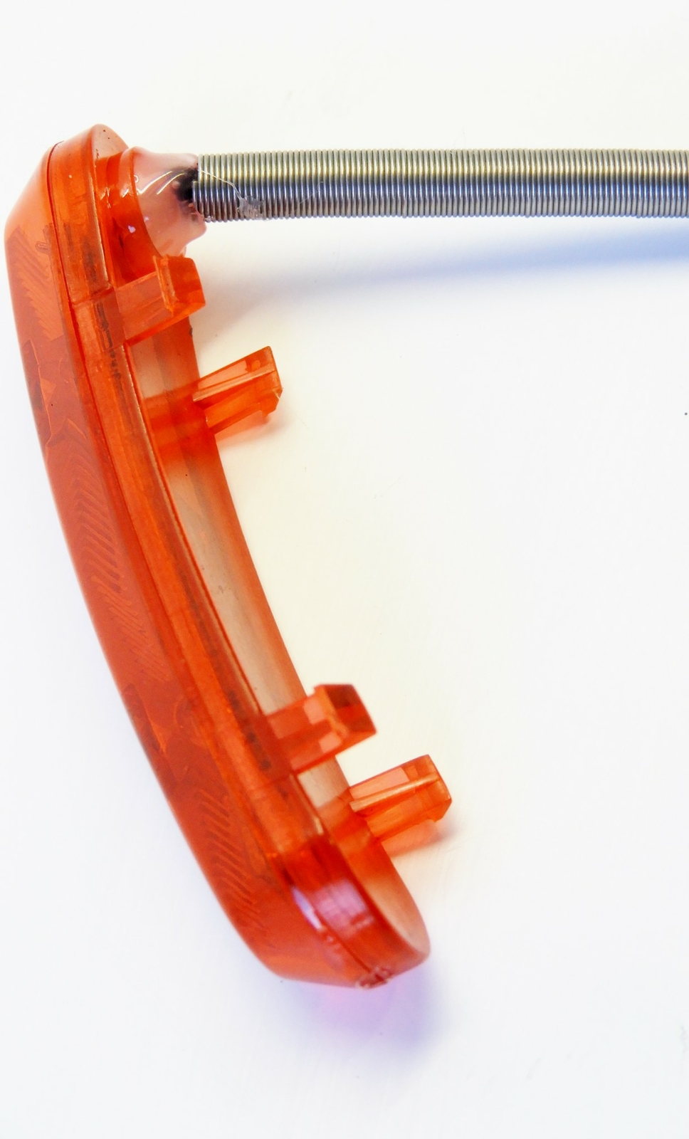 LED Brake Light w/ 3-Pin Connector for E-Bike, Curved Design for Electric Bike