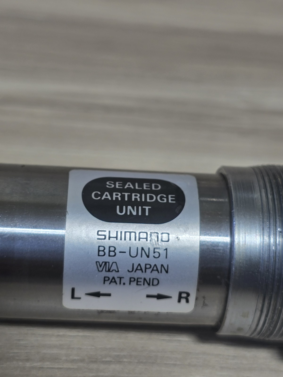 NOS Shimano BB-UN51 Bottom Bracket 90’s NOS
