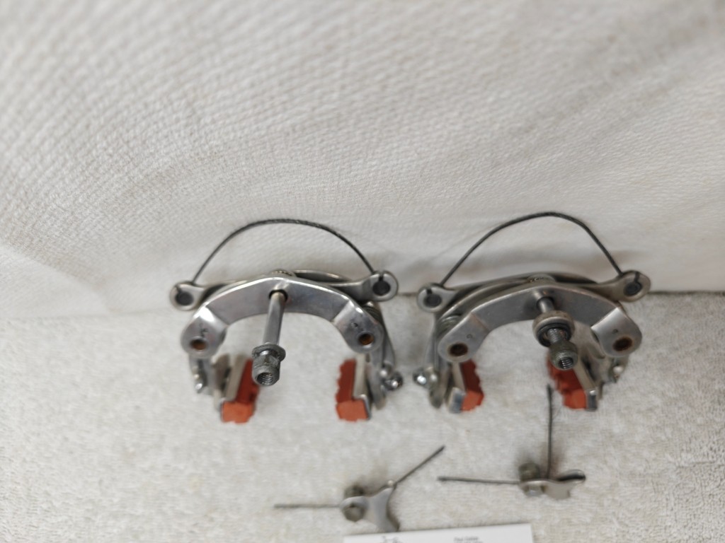 Universal Mod 61 Centerpull Brake Calipers Set F+R | Complete | 1960s Olmo