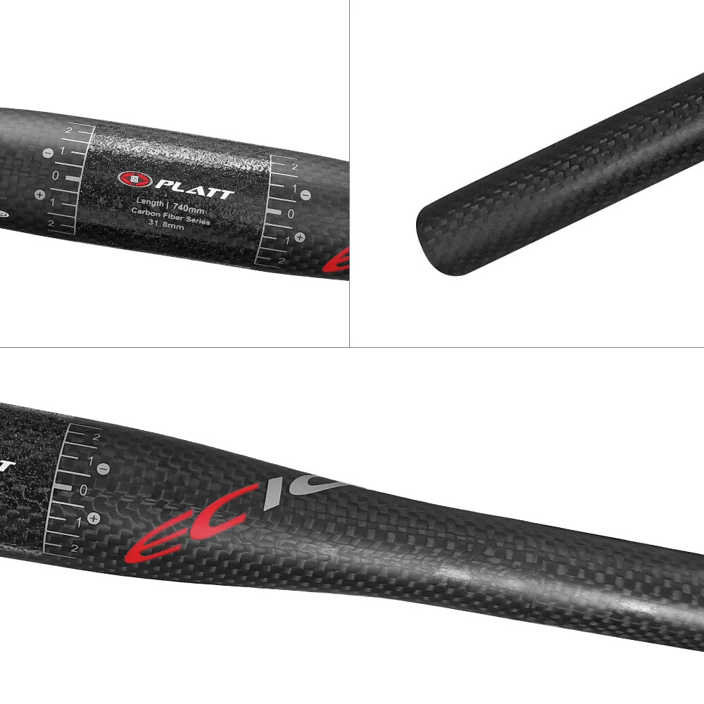 3K Matte Mountain Bike Carbon Fiber Handlebar 31.8 *680/700/720/740/760mm