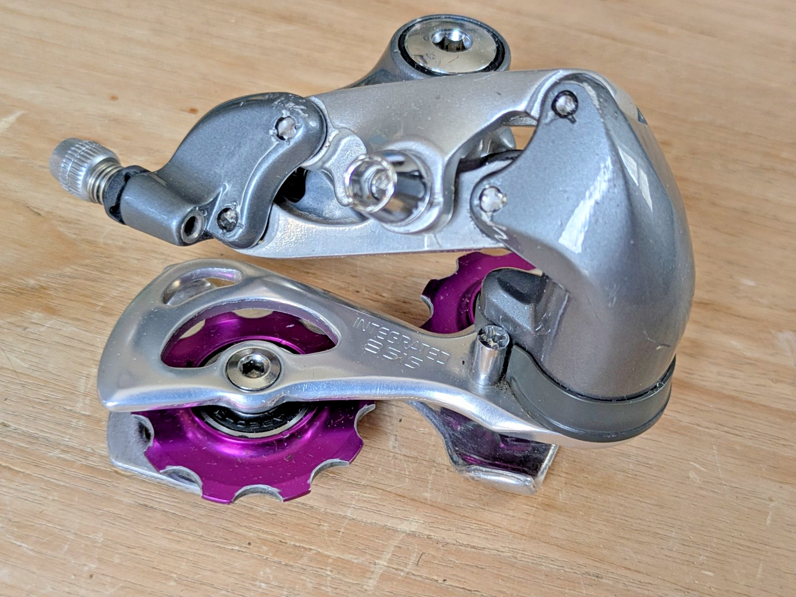 Vintage Shimano 600 Ultegra RD-6401 Rear Derailleur 8 Speed Short Cage Japan