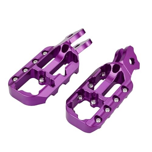 Surron LBX Eride Pro SS 2.0 3.0 E Foot Pegs CNC for SS 2.0 3.0 E – Purple