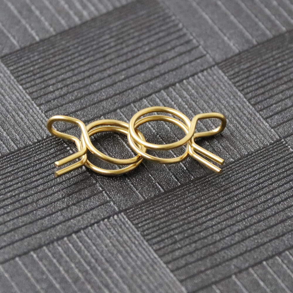 9.8mm Hose Clips Spring Fuel Clamps | Titanium alloy clamp motorcycle Fastener