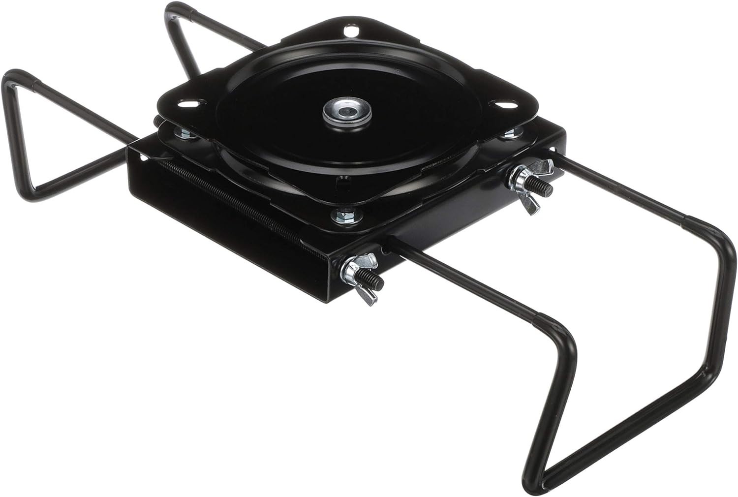Durable Powder-Coated Steel Boat Seat Mount, Adjustable Height 7.5-18 inches