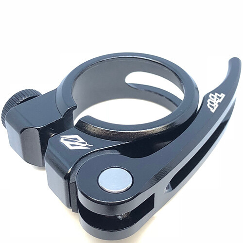 TNT BICYCLES BMX QUICK RELEASE SEAT POST CLAMP – 31.8MM – 1-1/4″ BLACK