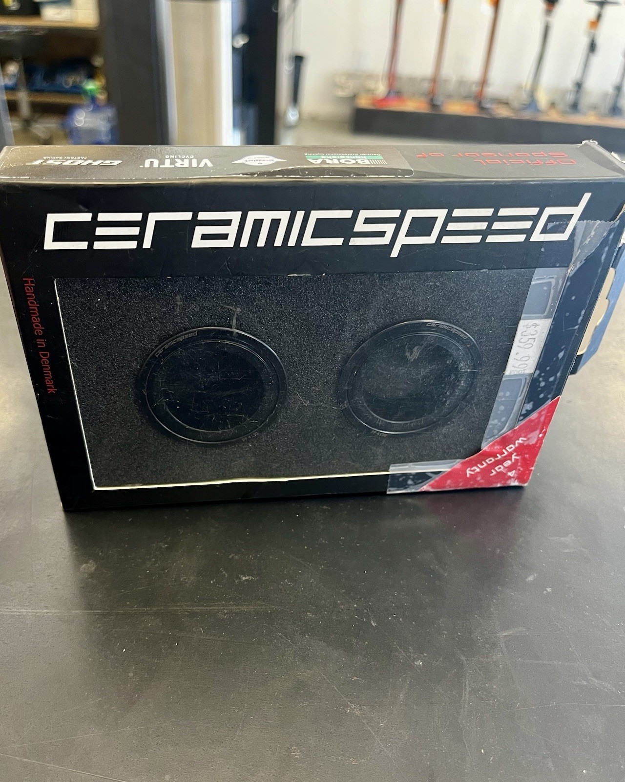 CeramicSpeed BB86 Bottom Bracket, 86mm SRAM DUB Spindle, Part # 106751