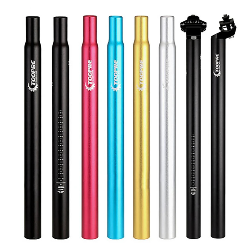 Mountain Bike Seatpost 350Mm 450Mm 25.4 27.2 28.6 30.8 Aluminum Alloy Seat Tube