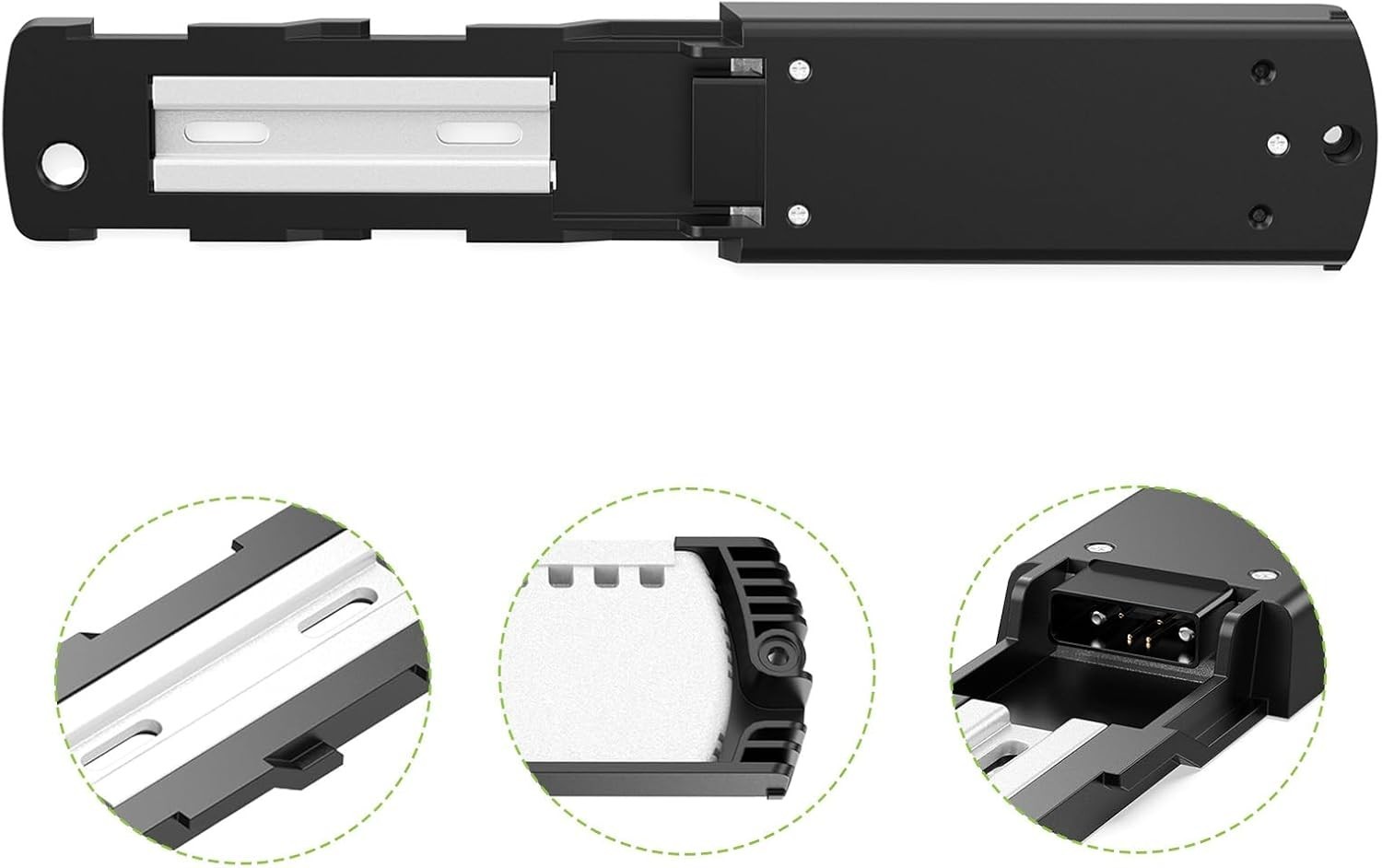 5/6 Pin Ebike Battery Mounting Plate for Hailong Shark 36V/48V/52V Electric
