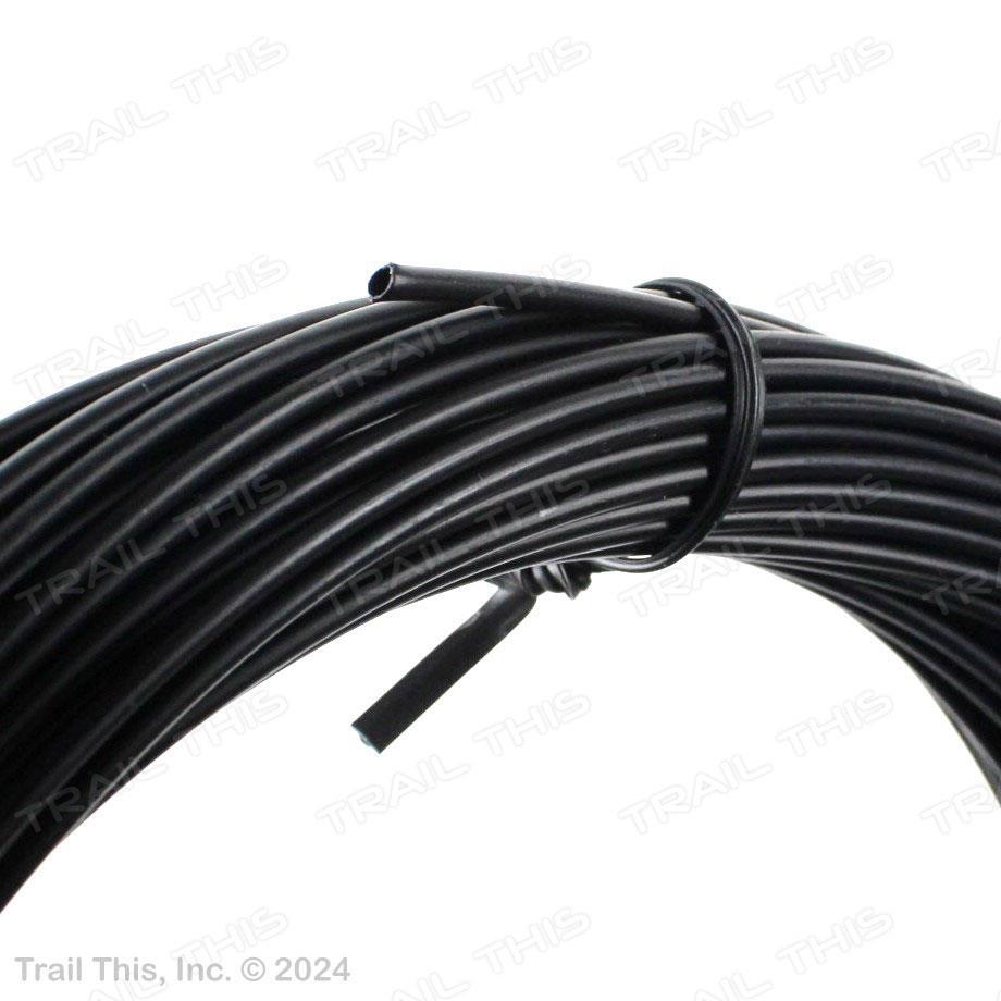 Jagwire Bicycle Cable Housing Liner, 30m Roll, Fits up to 1.8mm Cables – Black