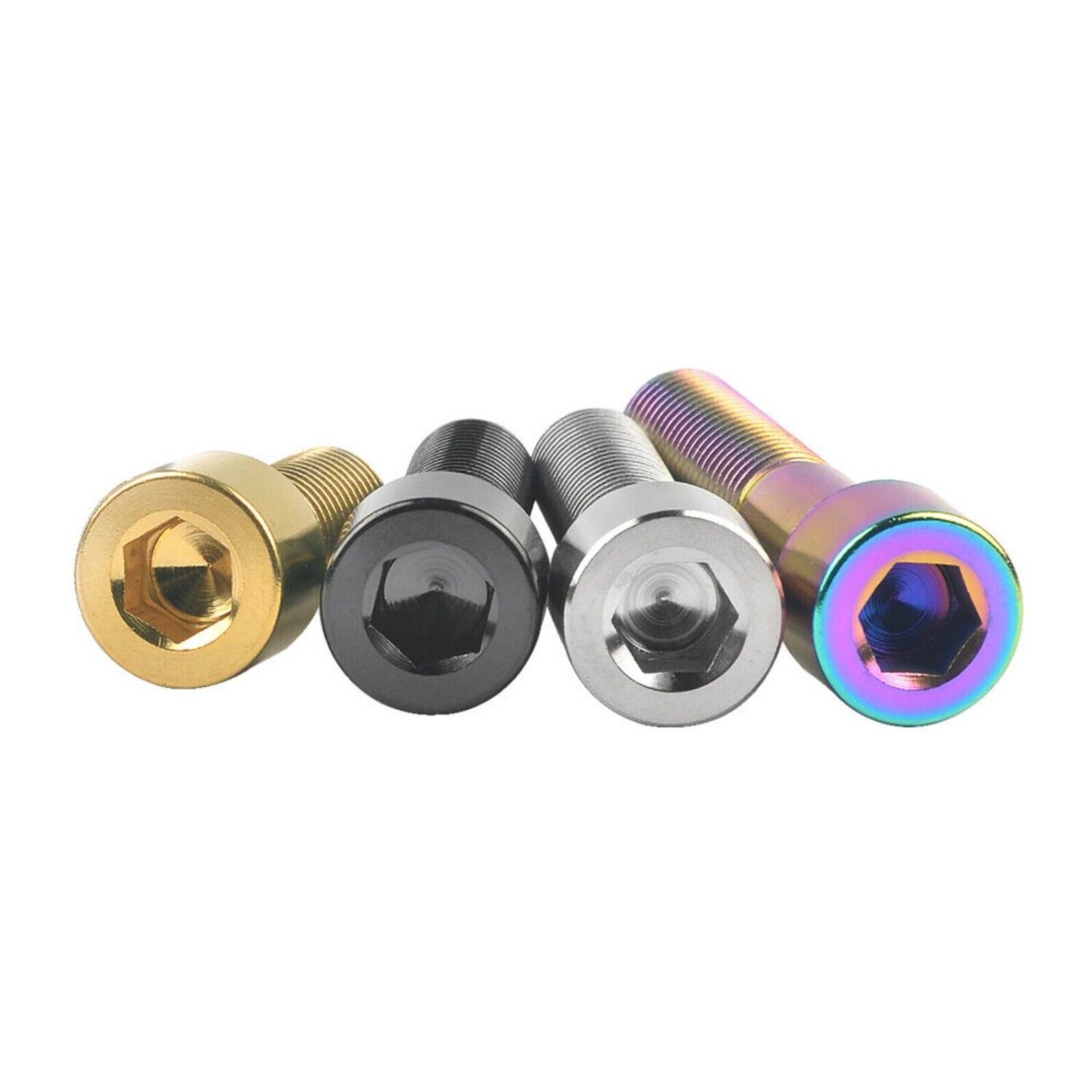 Titanium Ti Bicycle M10x20/25/30/35/40-60mm Screws Allen Hex Socket Head Bolts