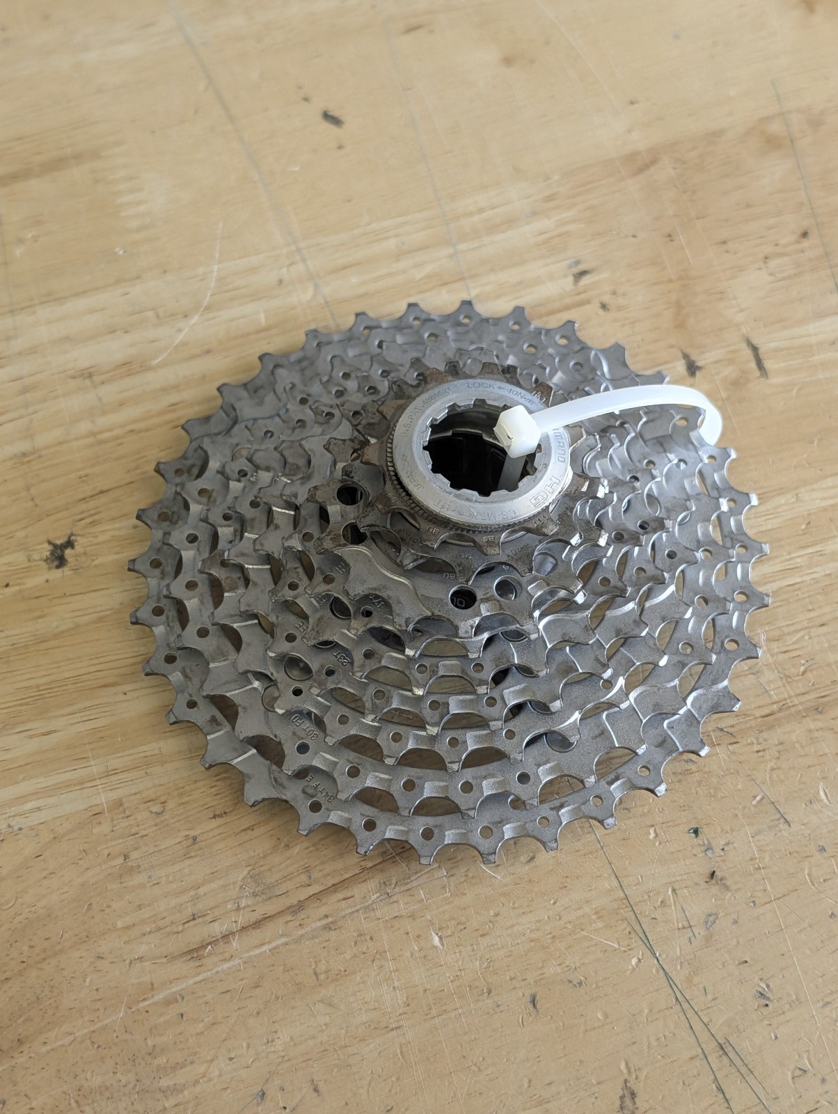 Shimano Deore XT CS-M770 9 Speed Cassette 11-34T MTB Silver Japan HG