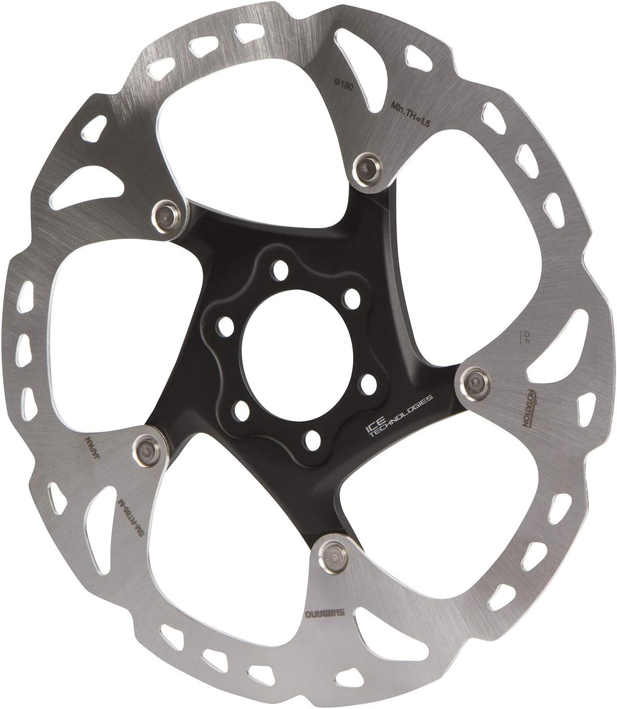 Shimano XT SM-RT86 Rotor – 6-Bolt One Color, 180mm