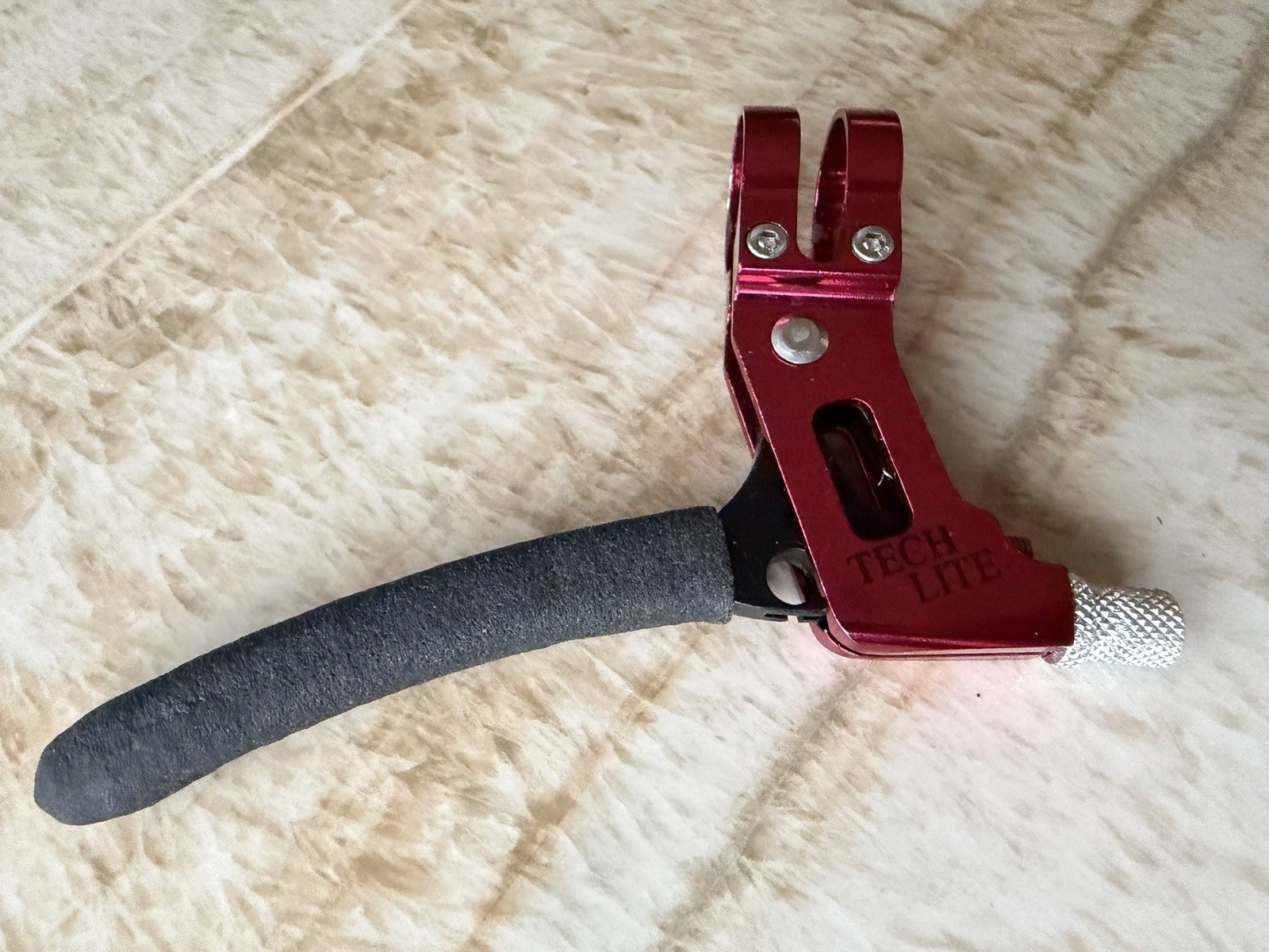 Tech Lite Bike Brake Levers CNC Red vintage