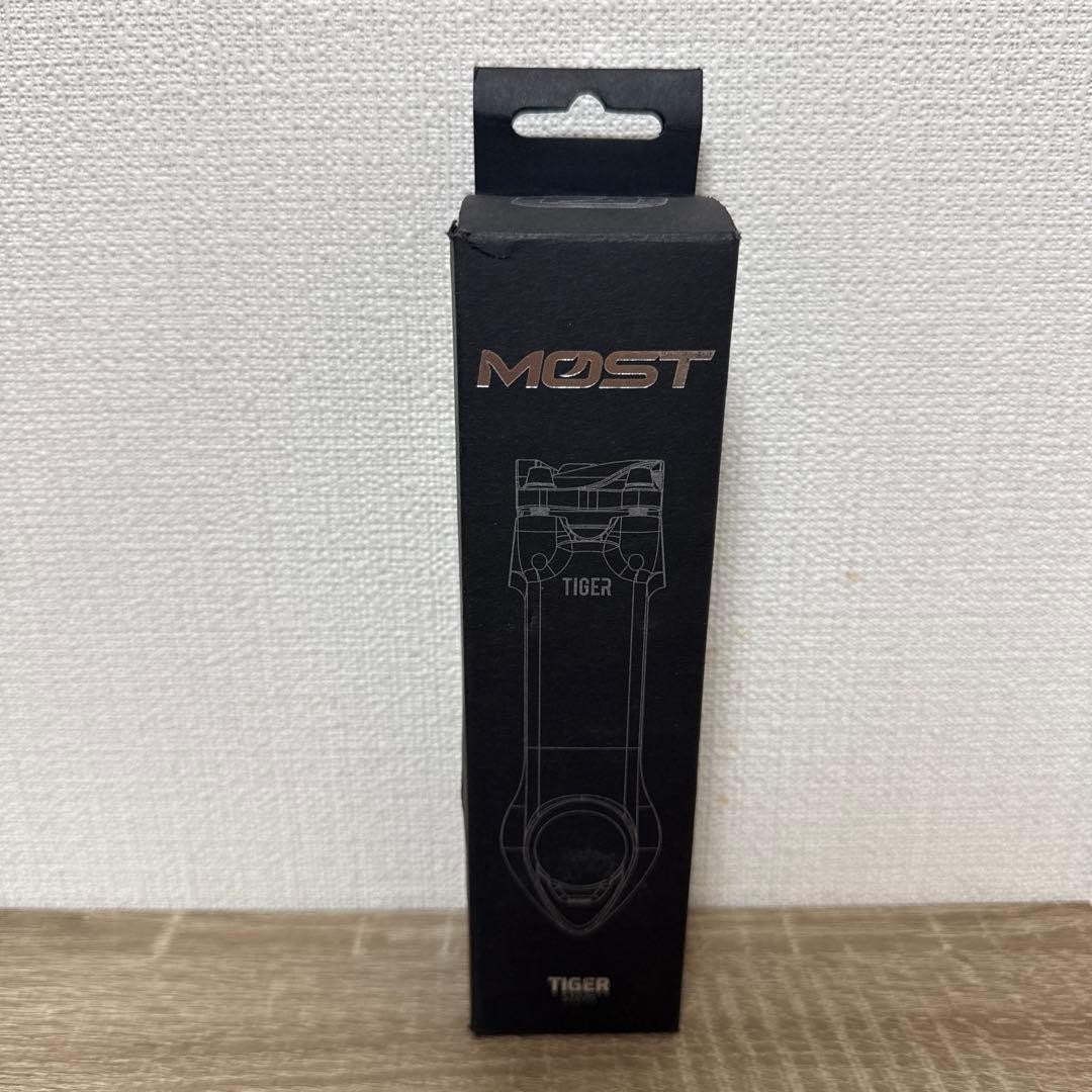 MOST TIGER ALU TiCR Aero Matte Black Stem 100mm
