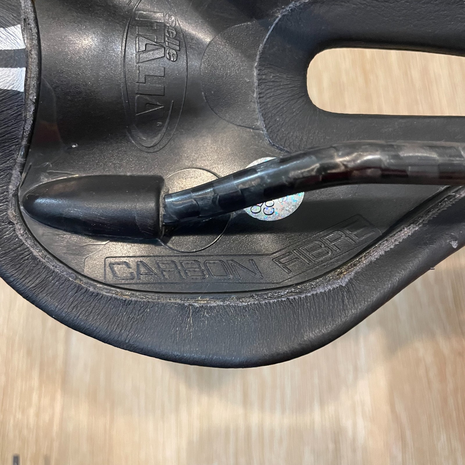 Selle Italia SLR Kit Carbonio Flow Carbon Saddle Black 135mm Carbon Rails 125g