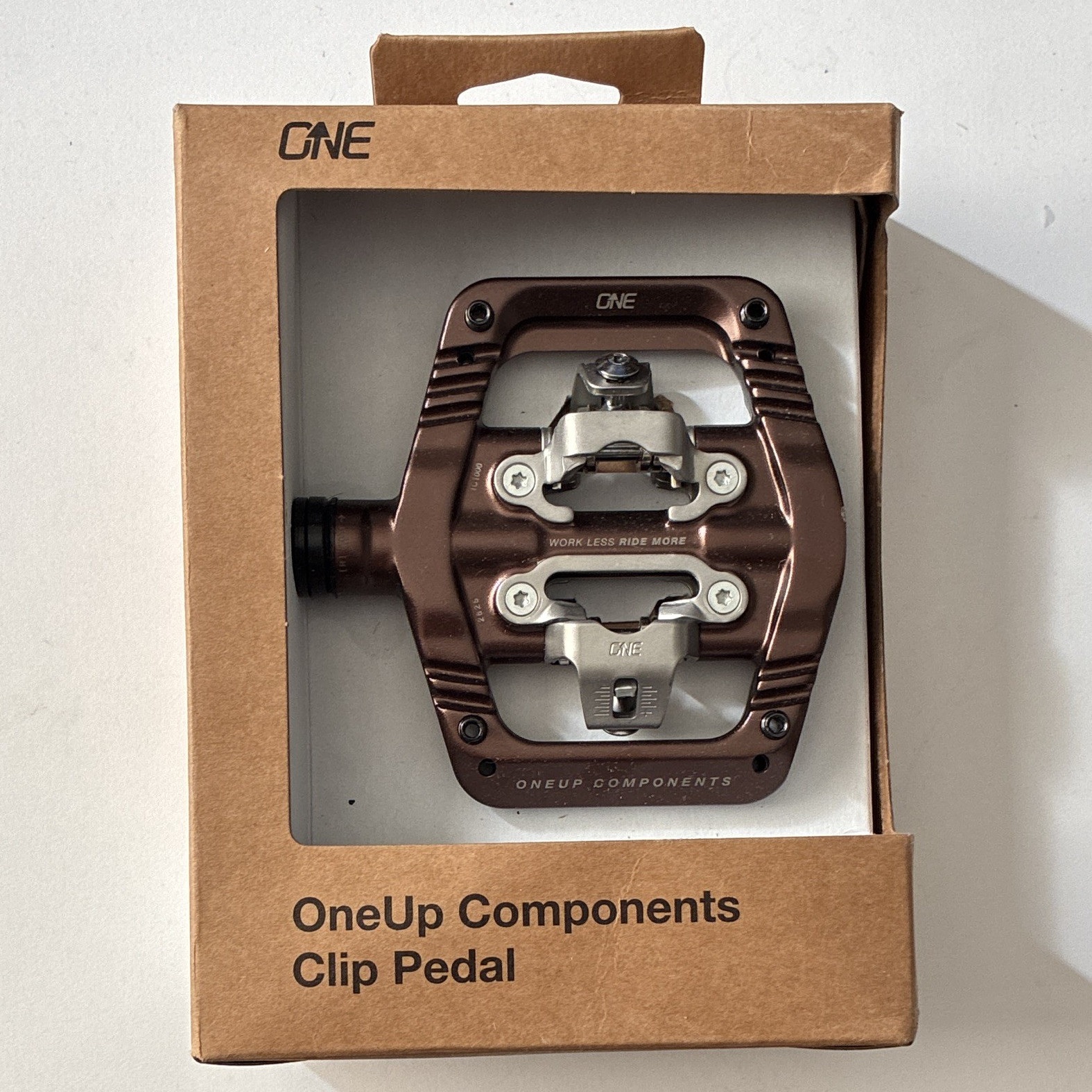 OneUp Components Clip Pedal Bronze SPD Compatible 1C1000BRZ