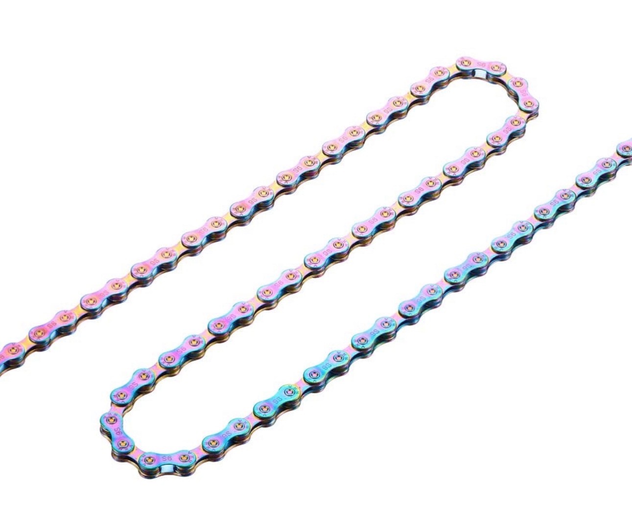 VXM Bike Chain Rainbow 6/7/8 Speed 116 Link Lightweight Chain