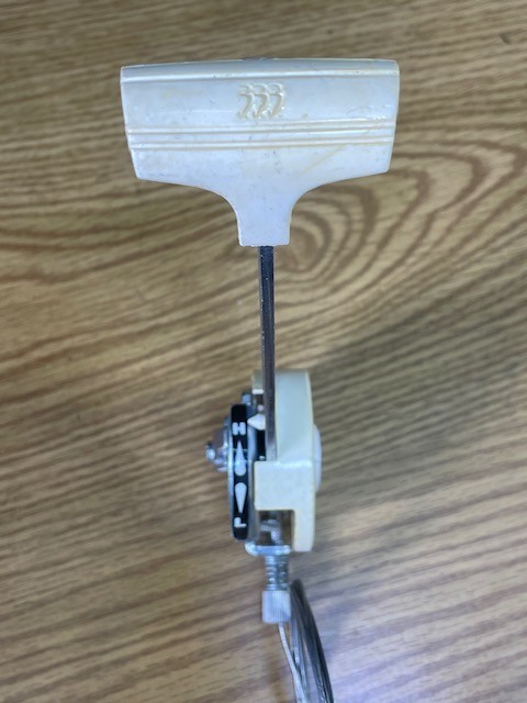 Vintage Shimano Stick Shift 3 Speed Shifter Muscle Bike 333 – White