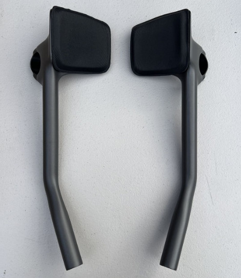 triathlon bike handlebar 1-1/4″aero bars for road bike ud matte 30° 360mm