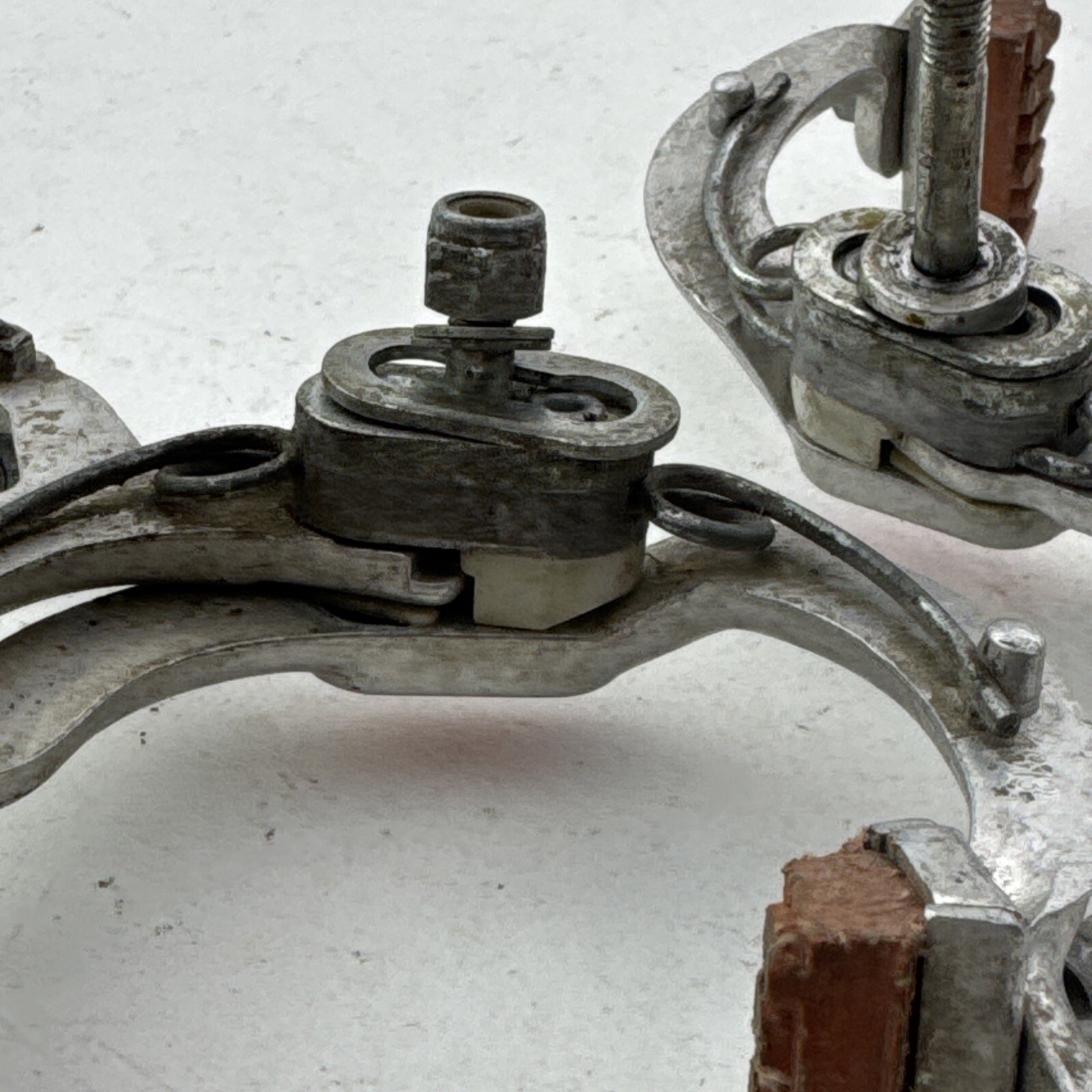 Vintage Weinmann Symetric Brake Caliper Set 813 Side Pull Silver Road Bike A64