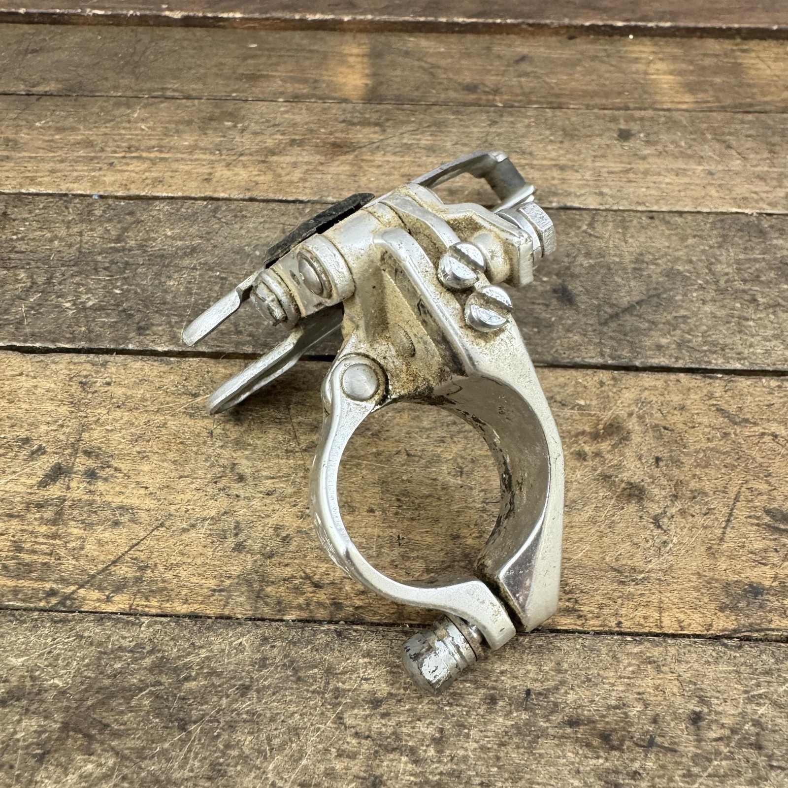 Vintage Edco SLJ Front Derailleur 28.6 Clamp On Bottom Pull Simplex Super LJ