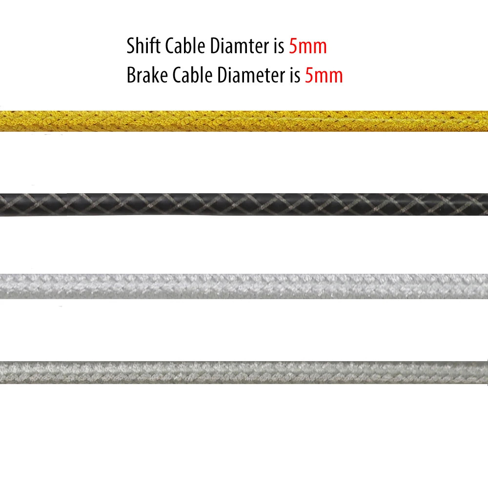 3M Braided Bike Shift Cable Housing Brake Hose MTB Road Bicycle