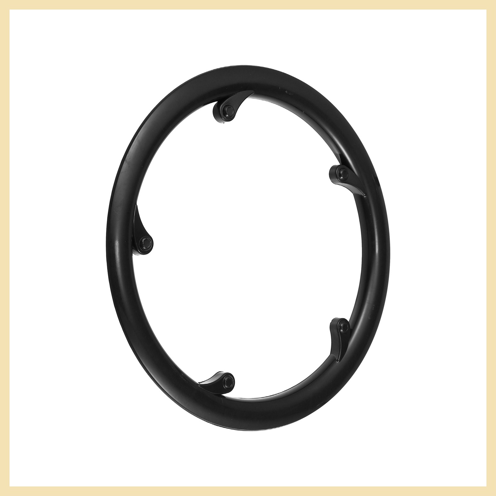 48 Teeth 9.5cm 5 Holes Bicycle Bike Crankset Chain Wheel Covers Black
