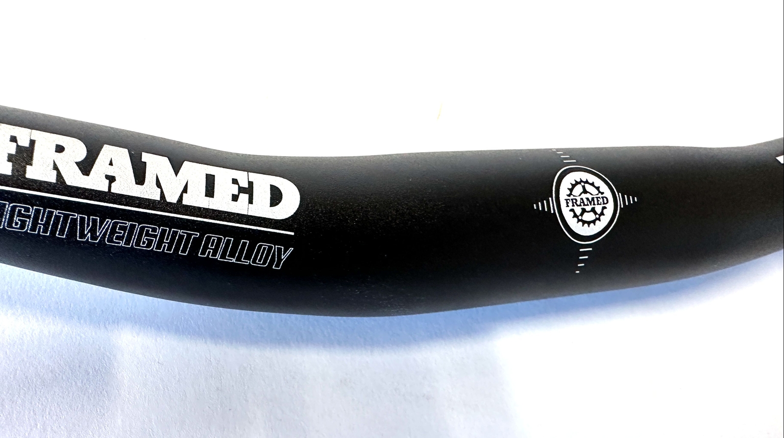 FRAMED Alloy Riser Mountain Bike Handlebars Black 740mm 31.8mm 340g New