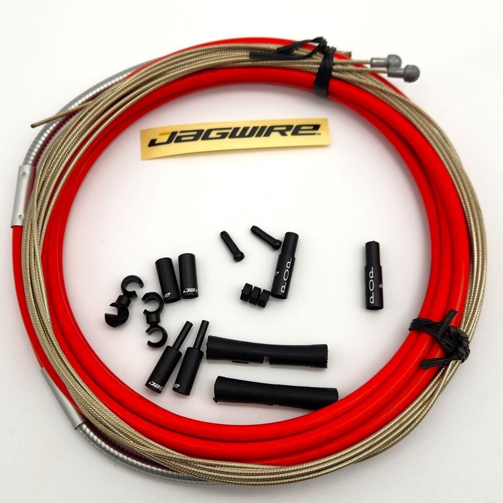 Jagwire Road Pro Red Bicycle Brake Cable Kit for SRAM/Shimano NO PACKAGE