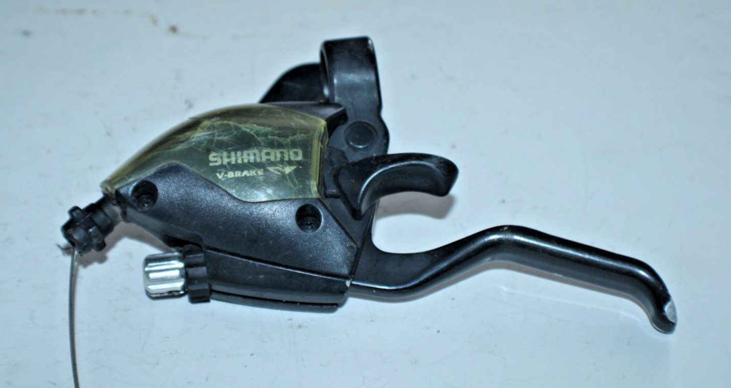 Shimano Left Trigger Shifter Brake ST-EF51-AL Black 3 Speed MTB Hubrid Ships USA