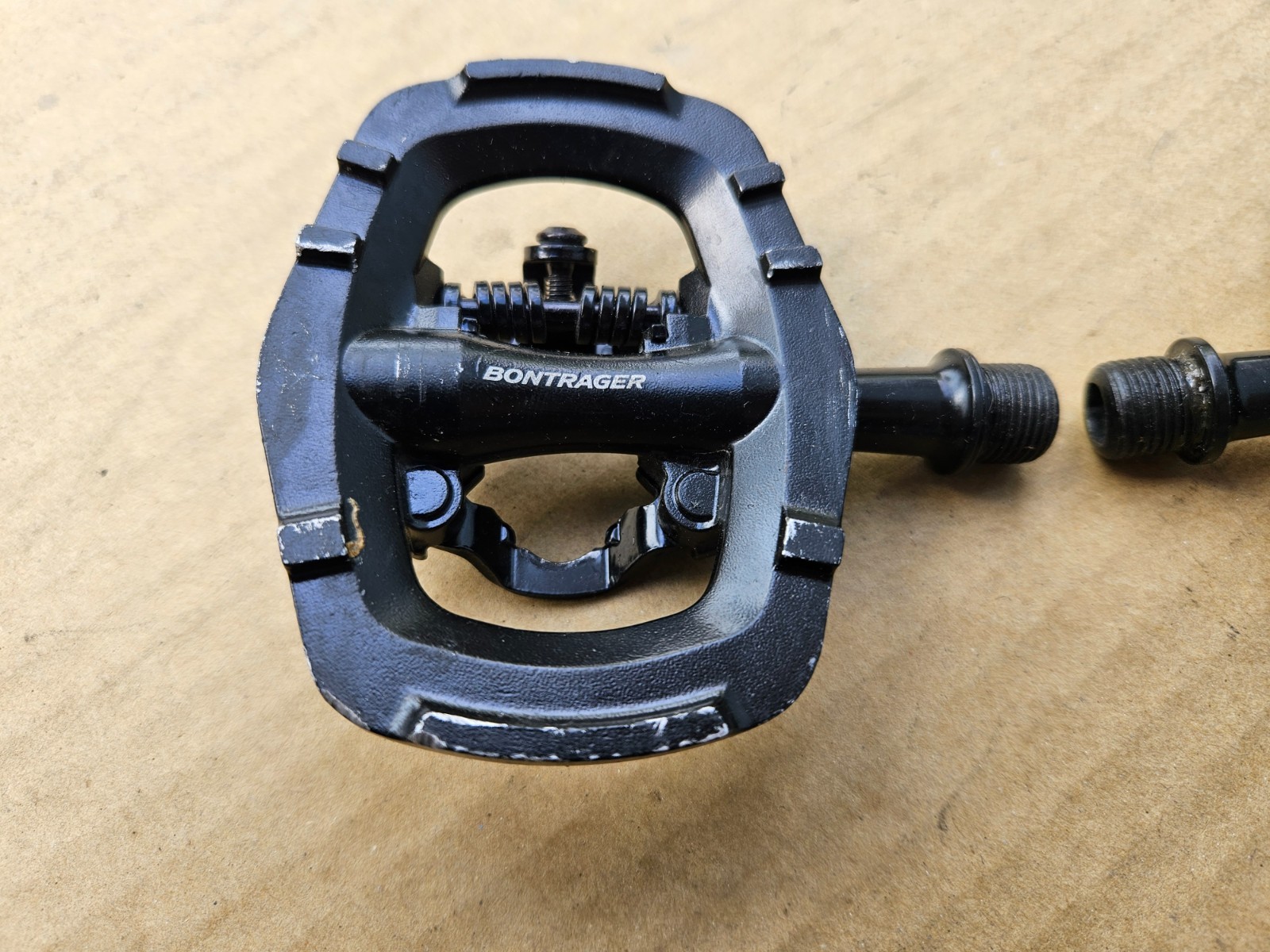 Bontrager Commuter Clipless + Platform Pedals Black Left Right Set 9/16″