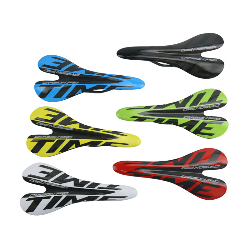 Carbon Bicycle Saddle Ultralight MTB Road 95g NESS Racing Seat Glossy 270*130mm