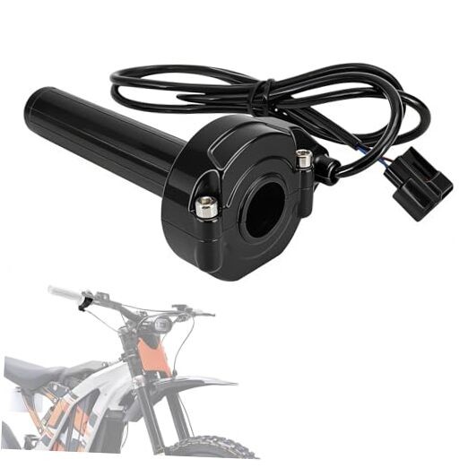 Throttle Handle with Rolling Bearing for Surron Light Bee,Nylon Black