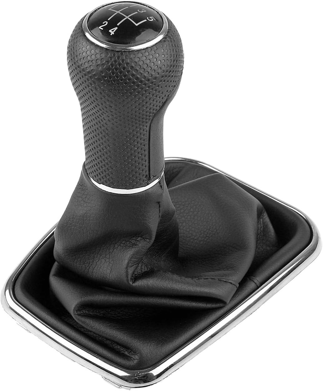 5 Speed Car Gear Shift Knob Boot Compatible with VW Bora Golf Jetta MK4 GTI
