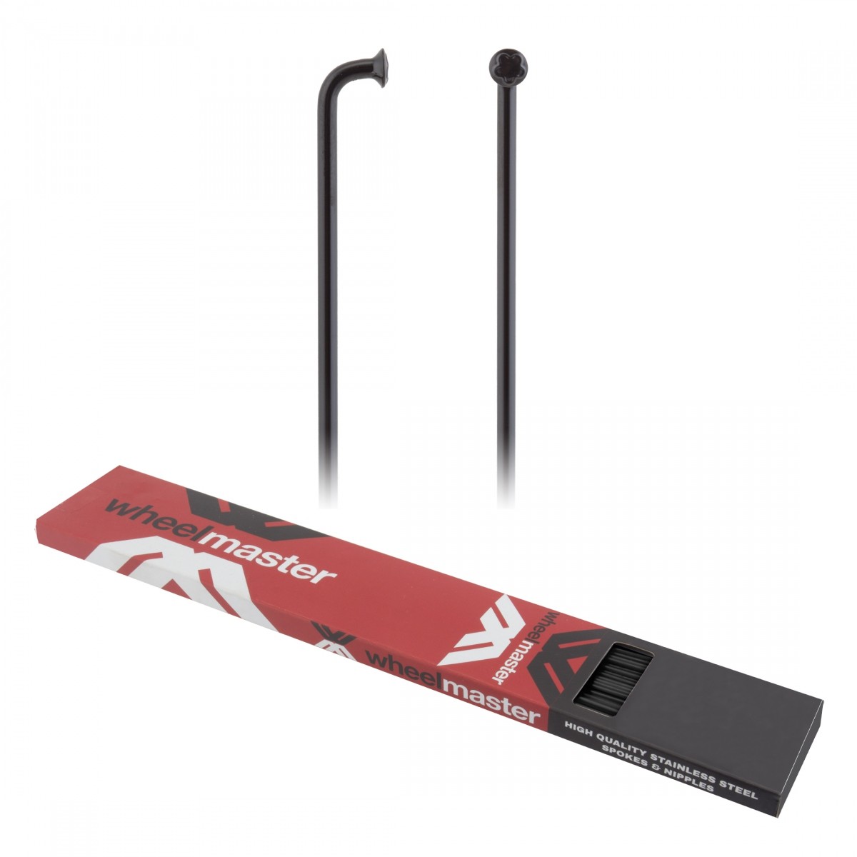 Wheel Master Black Stainless Steel Spokes J-Bend 2.0 (14G) 279mm Black