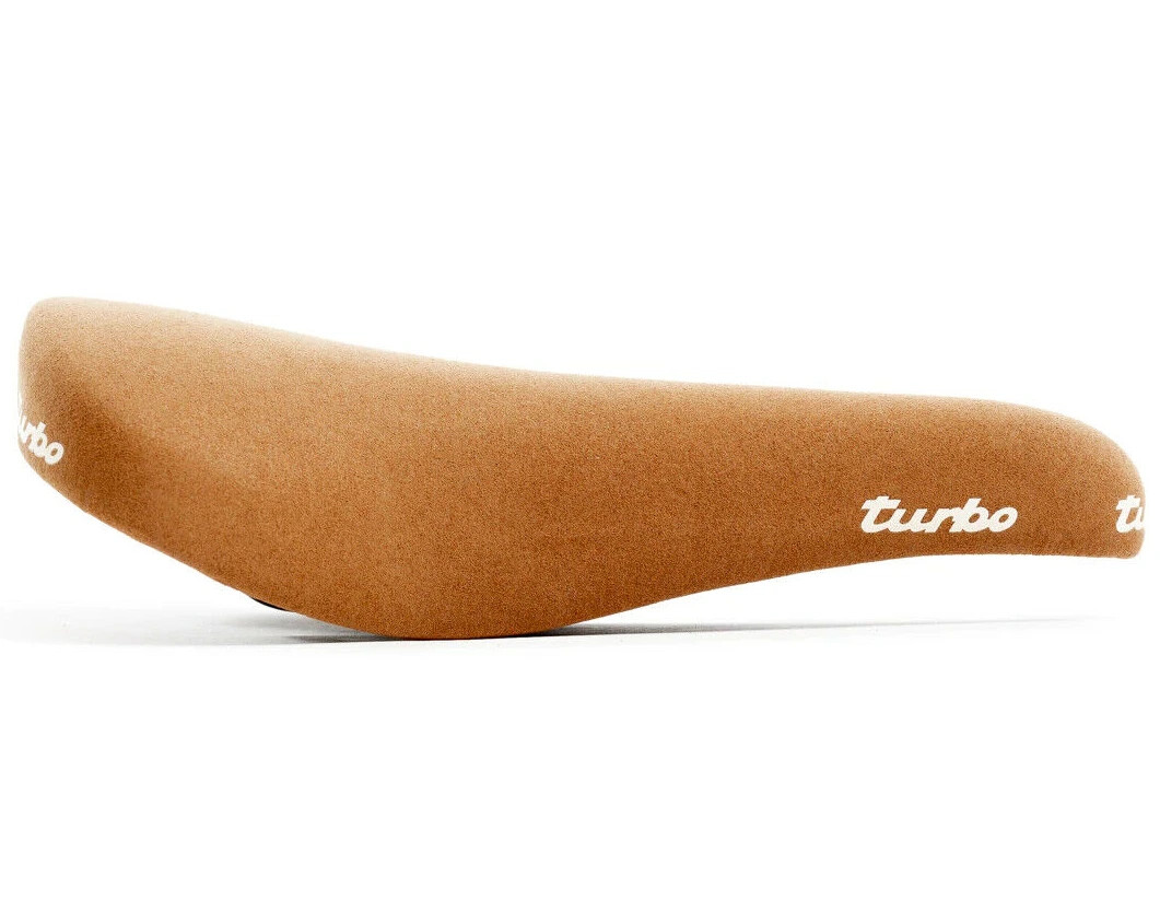NEW SELLE ITALIA Turbo 1980 Vintage Bicycle Saddle FeC Alloy Rails: NUBUCK