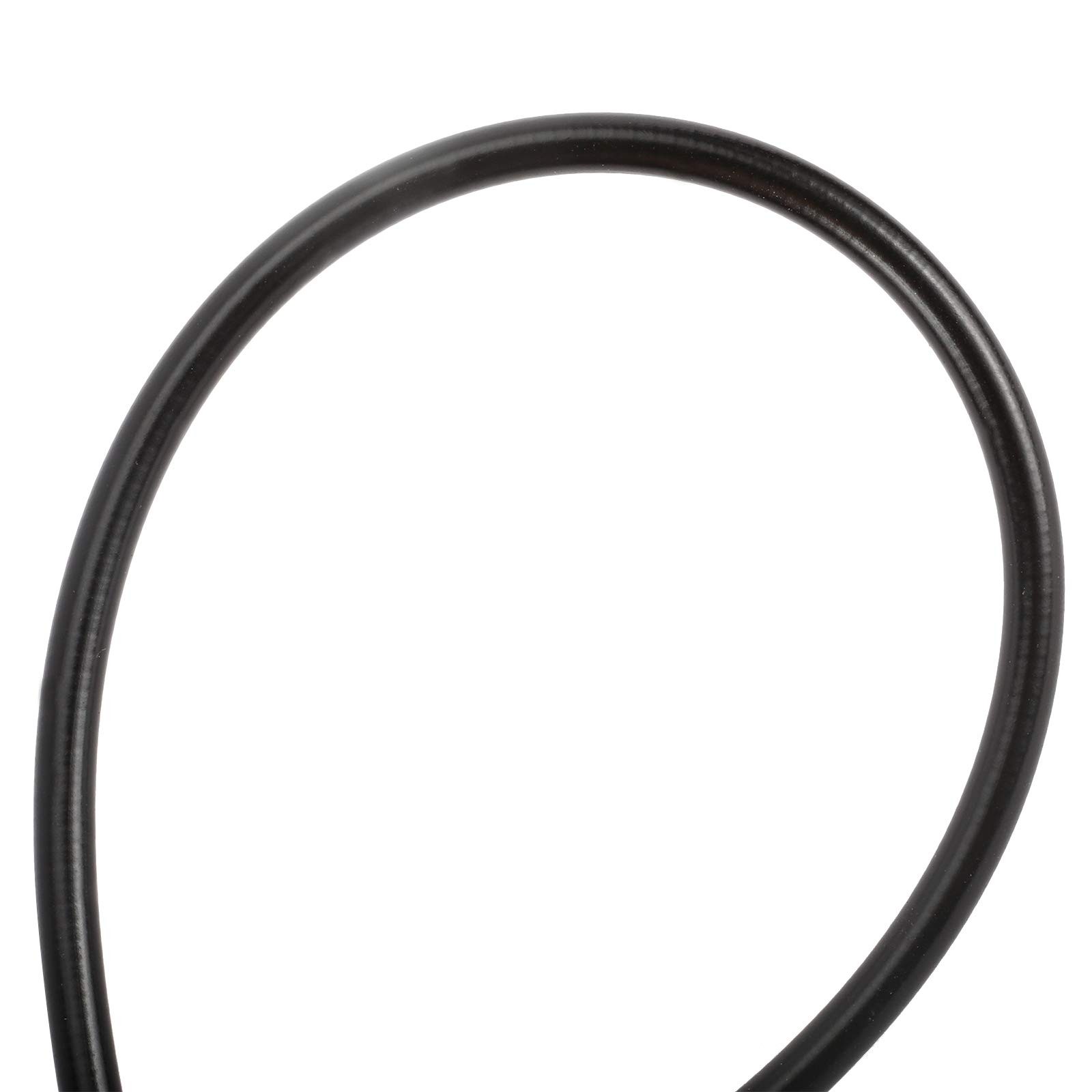 5mm X 50ft Bicycle/Bike Lined Brake Cable Housing Black