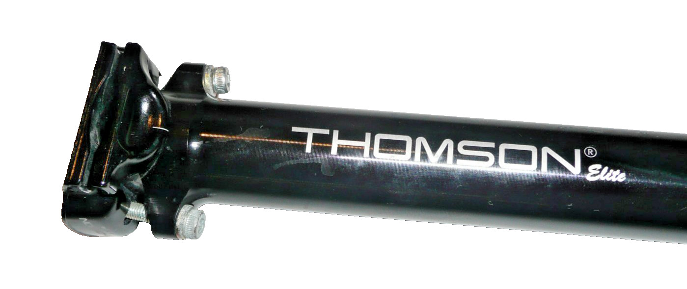 Thomson Elite SP-E131 Seatpost – 30.8 x 367 – Black – Zero Set Back – Nice!