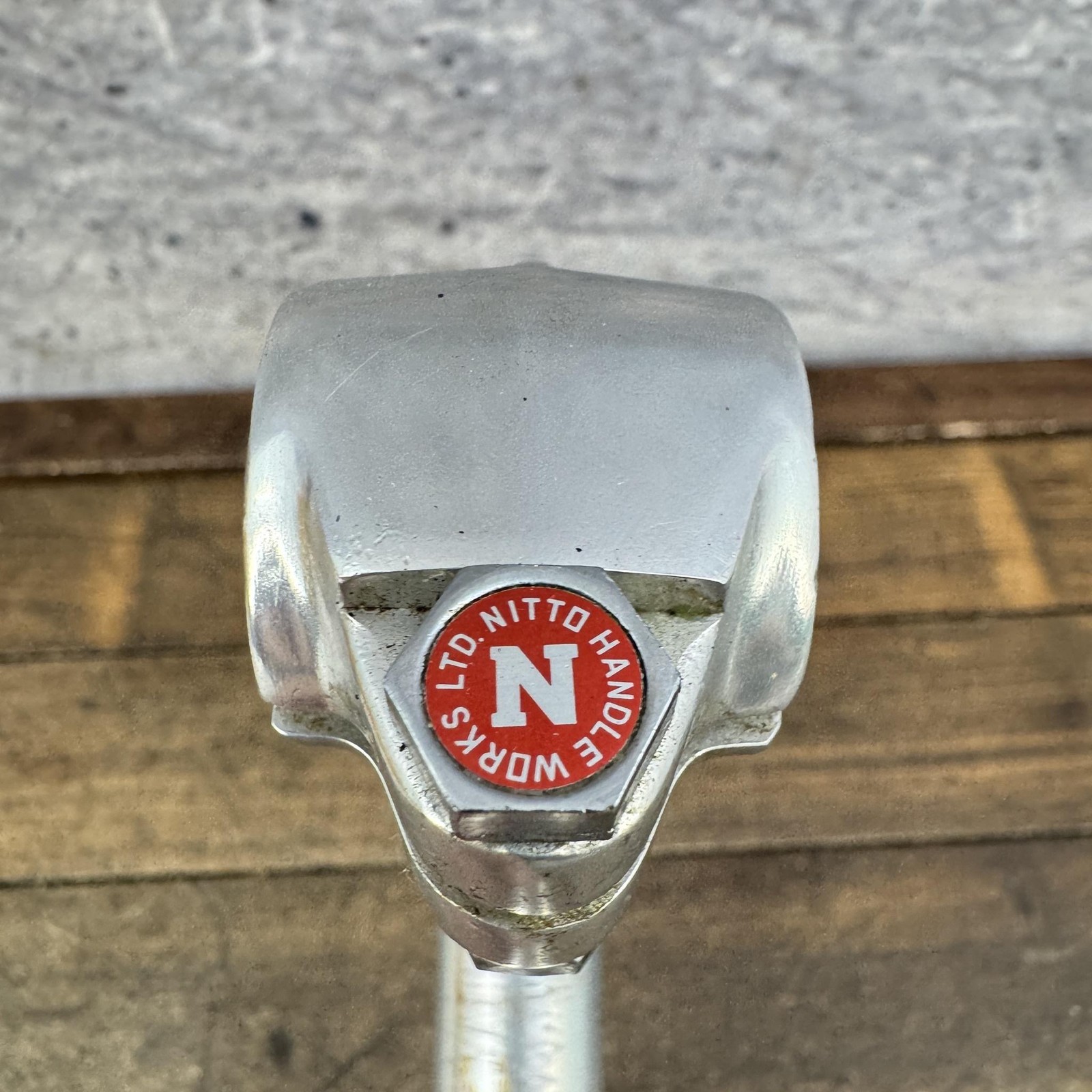 Vintage Nitto Forged Quill Stem 25.4 Clamp I-Beam Alloy Japan 70s Road Bike