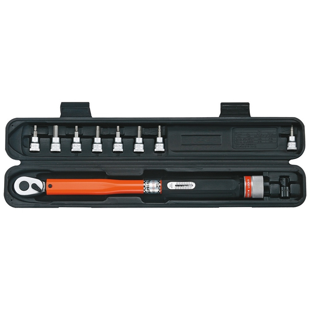 WRENCH, DYNAMETRIC 1/4″ – 3-15NM WITH BAG AND WRENCH F