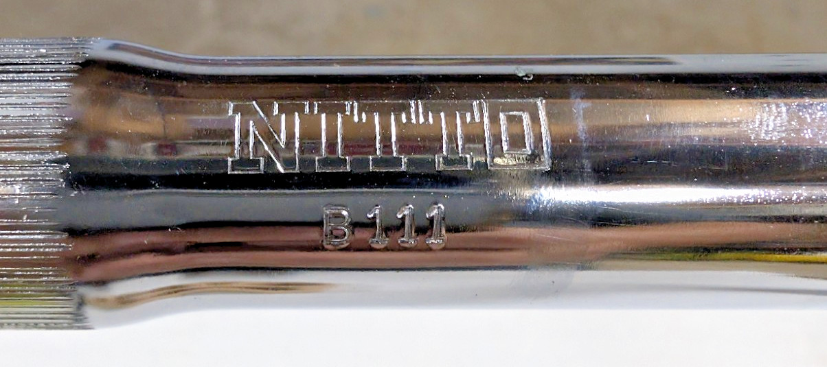 Vintage Nitto B111 Fuji Manganese Steel Chrome Drop Handlebar Road Bike