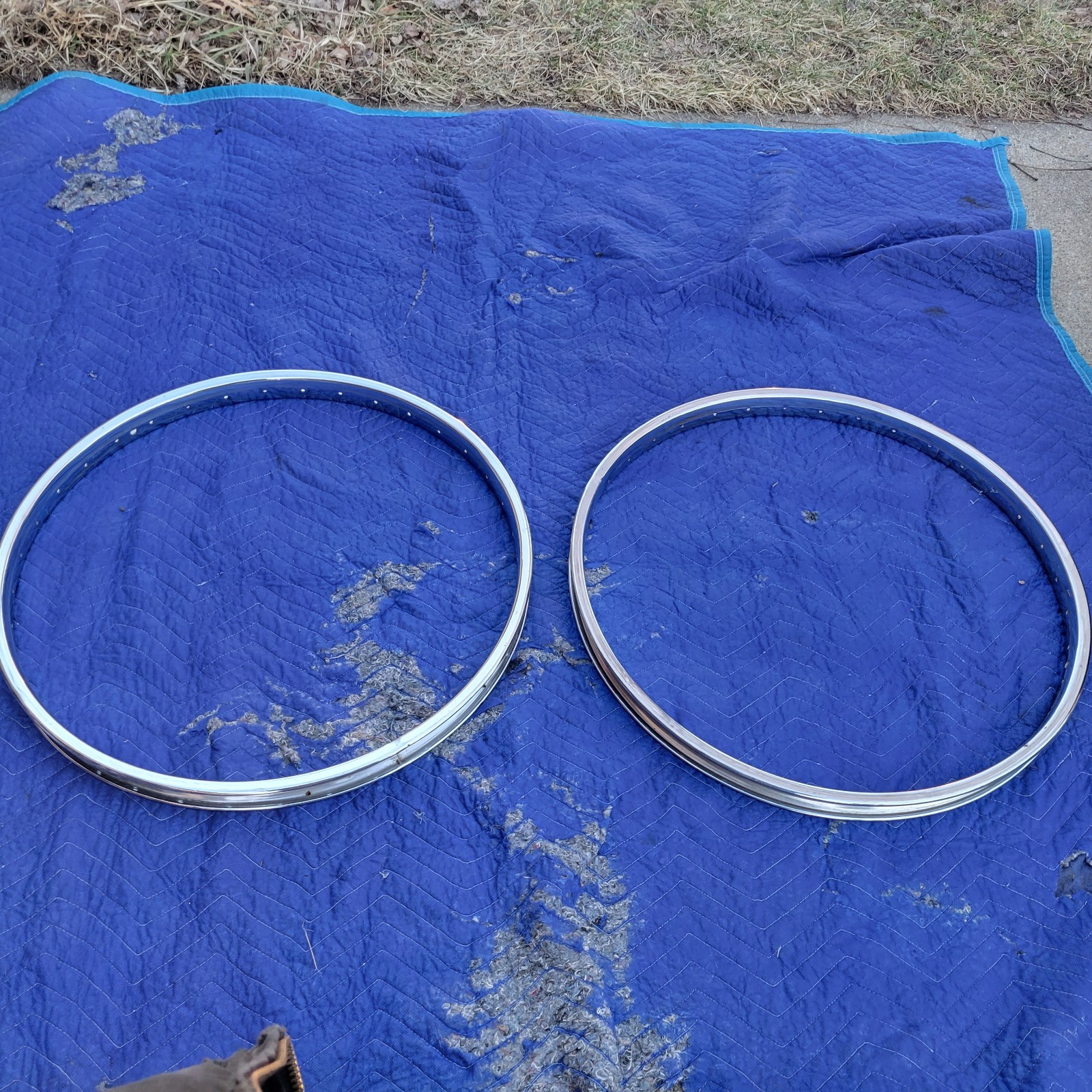 Schwinn Tubular Rim S-2 Rim 26 Inch 36 Hole Double Knurled Old Reproduction 26″