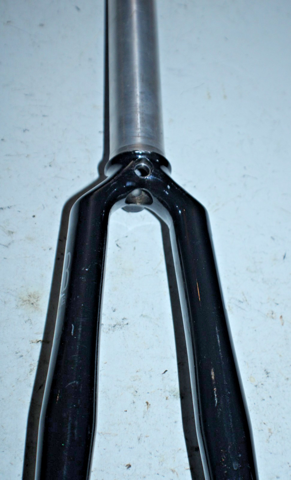Vintage Trek Carbon 700c Racing Road Bike Blade Fork 1″ Threaded 160mm Ships USA