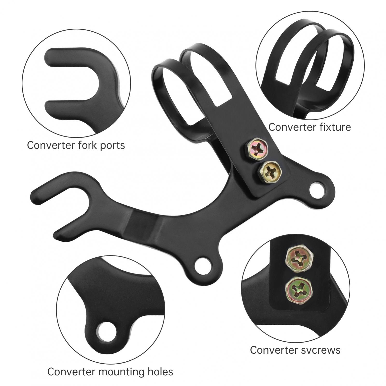 Bike Disc Brake Bracket Adapter Mountain MTB Bicycle Frame Conversion Holder Kit