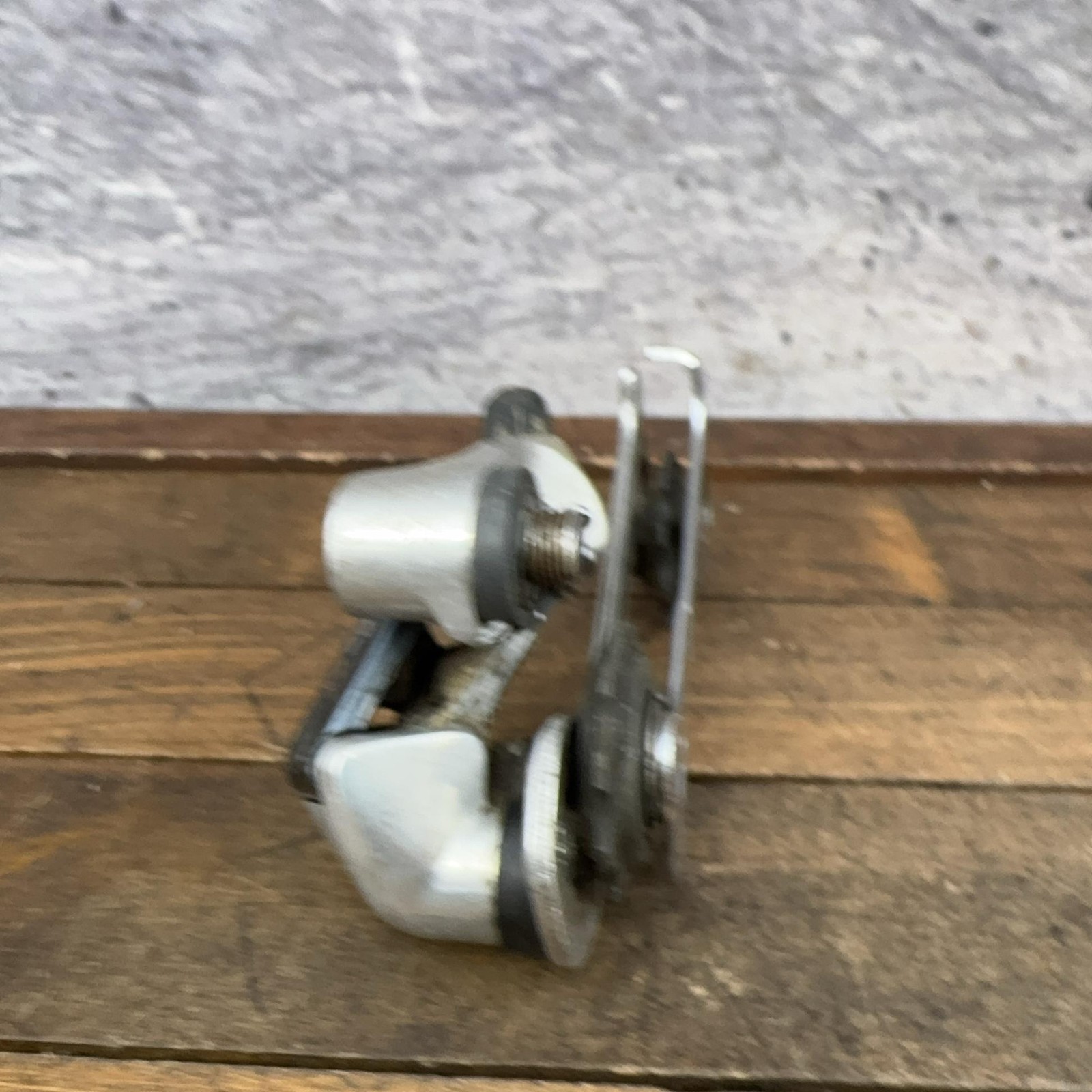 Vintage Shimano Deore XT RD-M735 Rear Derailleur Long Cage Silver Japan MTB 265g
