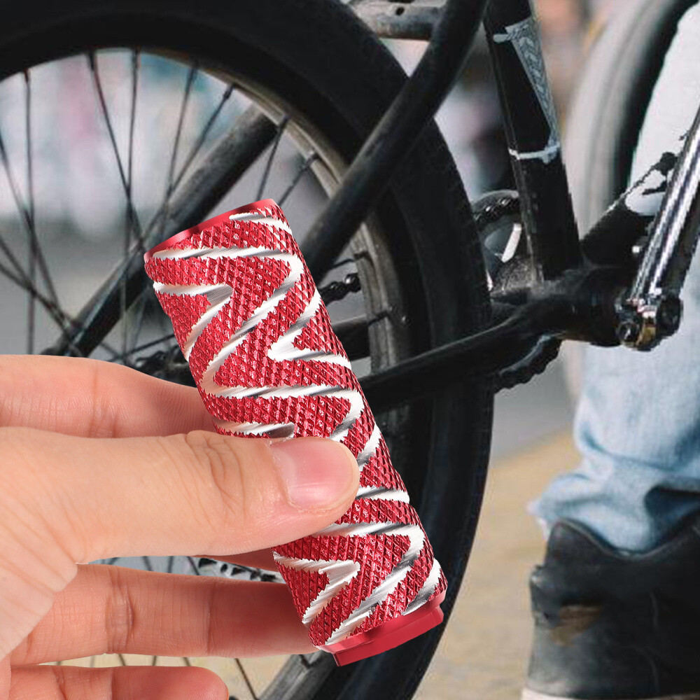 1 Pair Bike Pegs Metal Bike Pegs Aluminum Alloy Bike Pegs Bicycle Rear Pegs
