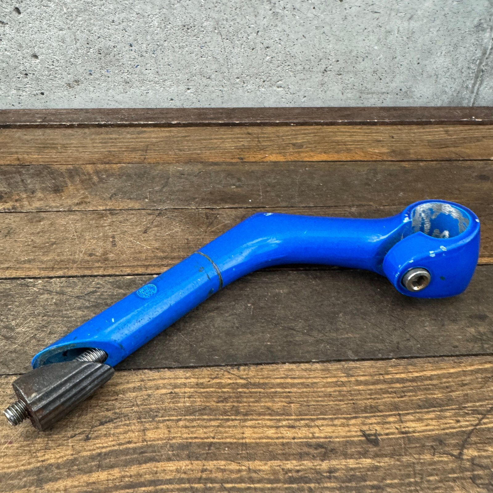 Vintage Riser Stem Blue 80 mm Reach 25.4 mm Gravel Grinder Cafe 22.2 ATB MTB