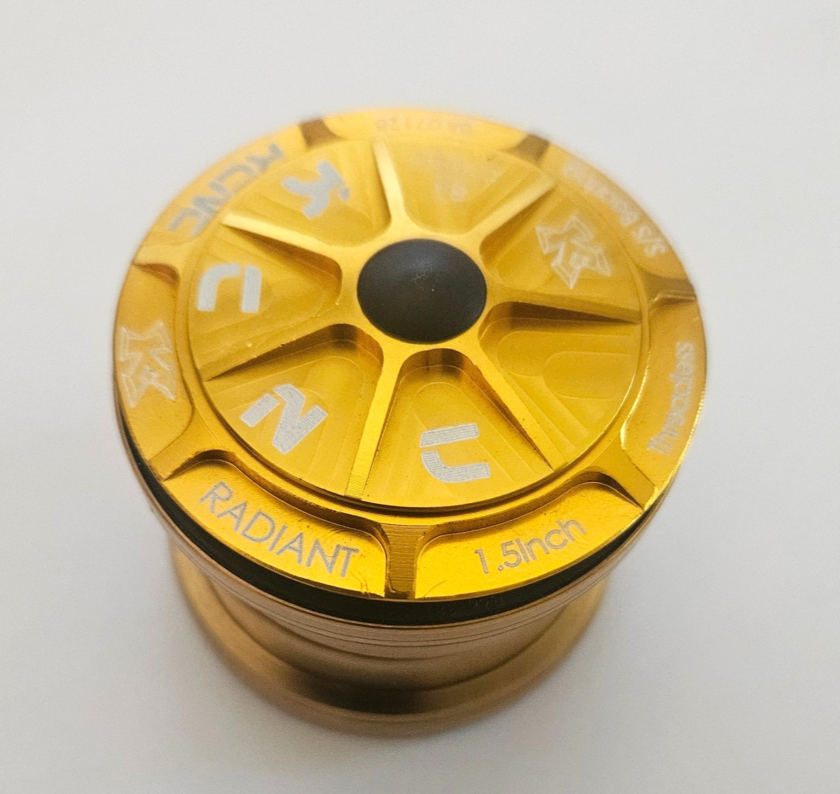 KCNC Radiant R4 MTB Integral Headset, 1.5″, Gold, New in Box
